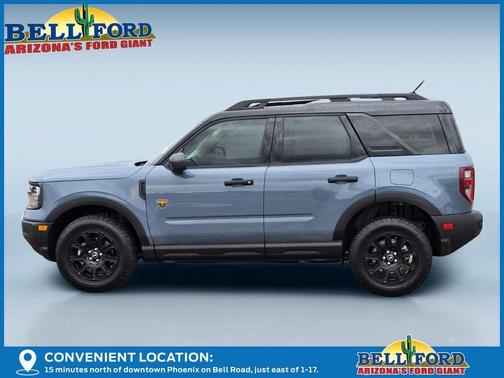 Azure Blue 2026 Ford Bronco Sport Badlands