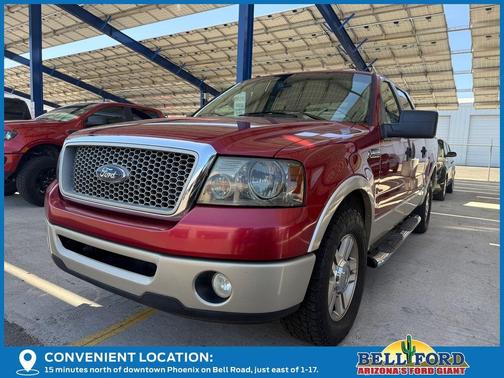 Redfire Clearcoat Metallic 2007 Ford F-150 Lariat SuperCrew