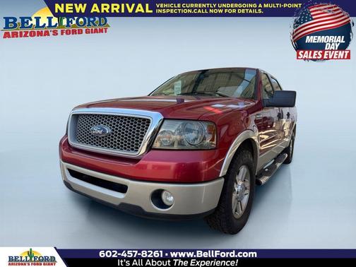Redfire Clearcoat Metallic 2007 Ford F-150 Lariat SuperCrew Truck
