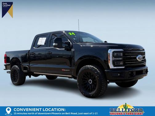 Black Metallic 2025 Ford F-350 Platinum