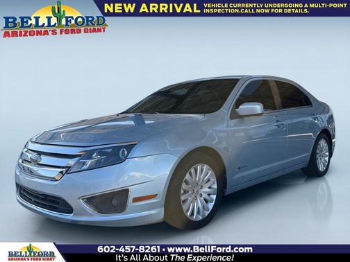 Light Ice Blue Metallic 2010 Ford Fusion Hybrid Base