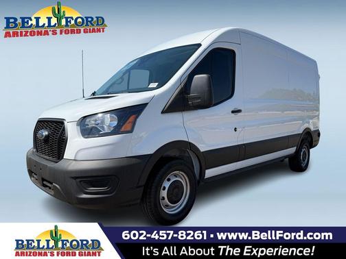 Oxford White 2025 Ford Transit-250 148 WB Medium Roof Cargo Cargo Van