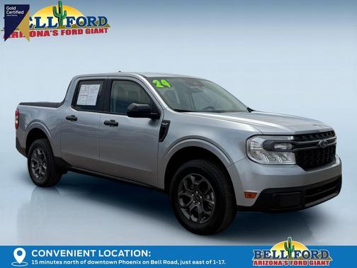 Silver Metallic 2024 Ford Maverick XLT