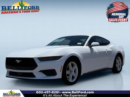 Oxford White 2026 Ford Mustang EcoBoost
