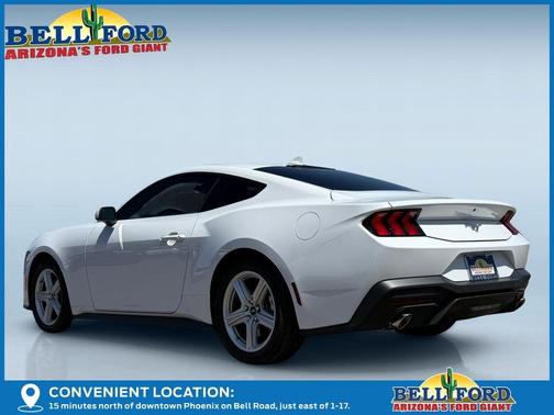 Oxford White 2026 Ford Mustang EcoBoost
