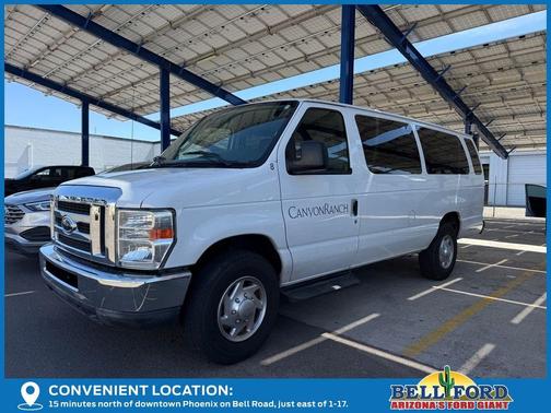 White 2010 Ford E350 Super Duty XLT