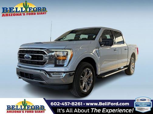 Space White Metallic 2022 Ford F-150 XLT Truck