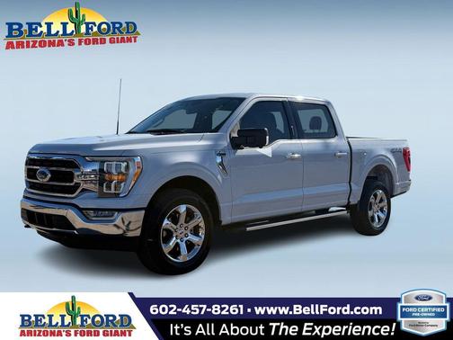 Space White Metallic 2022 Ford F-150 XLT Truck