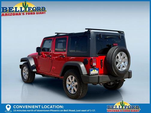 Firecracker Red Clearcoat 2016 Jeep Wrangler Unlimited Sport