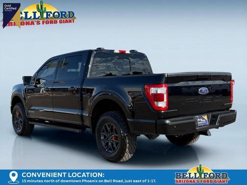 Black Metallic 2023 Ford F-150 Lariat