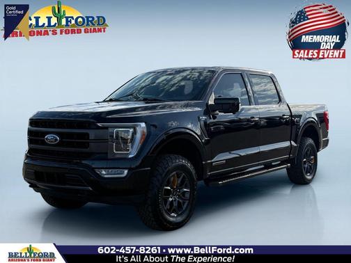 Black Metallic 2023 Ford F-150 Lariat
