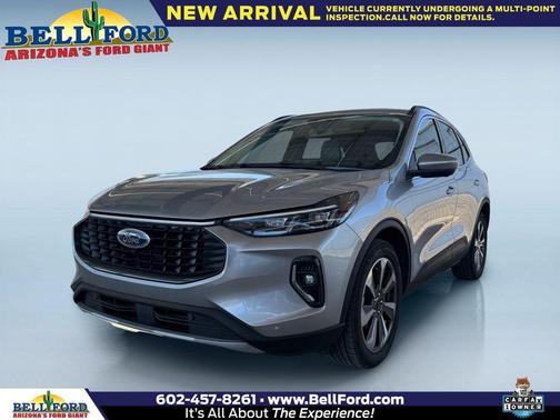 Silver Metallic 2023 Ford Escape Platinum