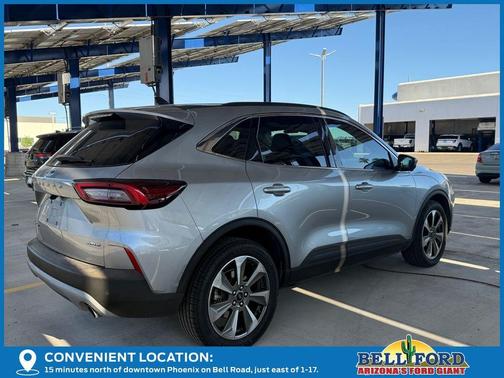 Silver Metallic 2023 Ford Escape Platinum