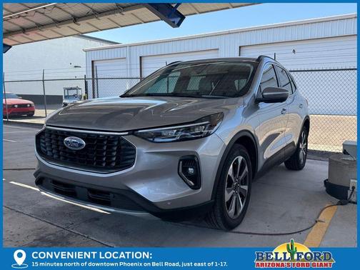 Silver Metallic 2023 Ford Escape Platinum