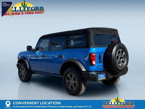 Blue Metallic 2024 Ford Bronco Big Bend