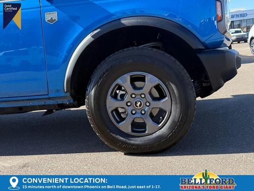 Blue Metallic 2024 Ford Bronco Big Bend