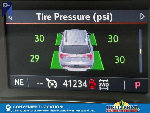 White Frost Tri-Coat 2023 GMC Acadia AT4