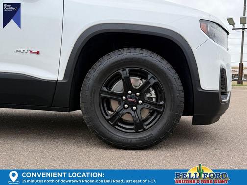 White Frost Tri-Coat 2023 GMC Acadia AT4