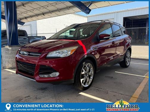 Ruby Red 2014 Ford Escape Titanium