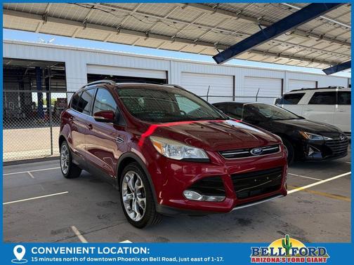 Ruby Red 2014 Ford Escape Titanium