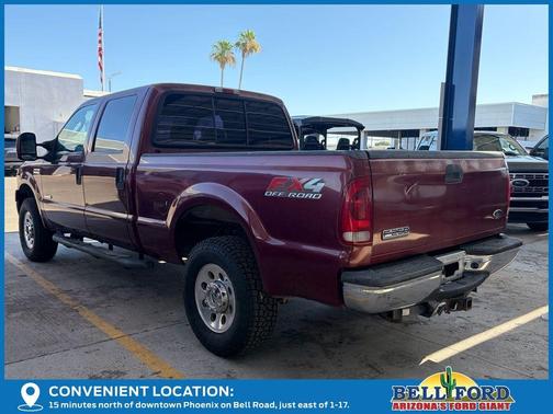 Dark Toreador Red Clearcoat 2005 Ford F-250 XLT