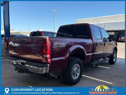 Dark Toreador Red Clearcoat 2005 Ford F-250 XLT