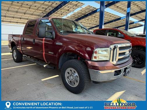 Dark Toreador Red Clearcoat 2005 Ford F-250 XLT