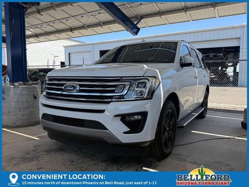 White Metallic 2020 Ford Expedition XLT