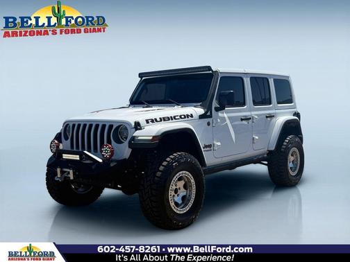 Bright White Clearcoat 2019 Jeep Wrangler Unlimited Rubicon