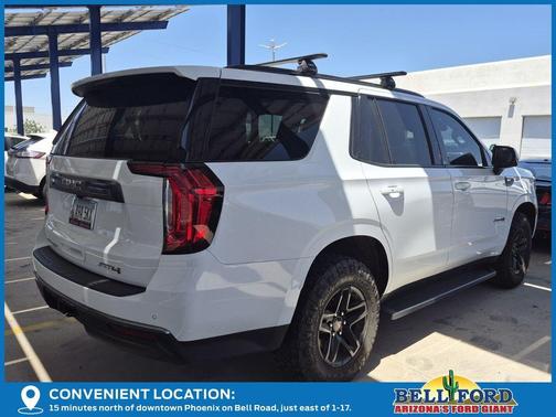 Summit White 2023 GMC Yukon AT4