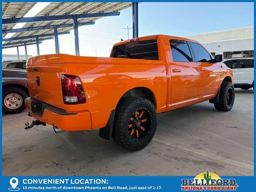 Orange 2017 RAM 1500 Sport