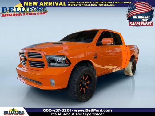 Orange 2017 RAM 1500 Sport