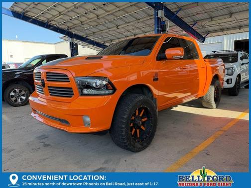 Orange 2017 RAM 1500 Sport