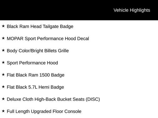 Orange 2017 RAM 1500 Sport