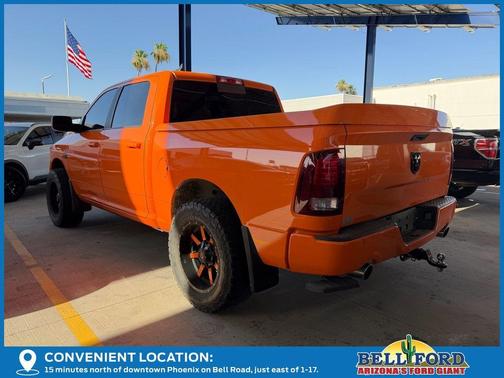 Orange 2017 RAM 1500 Sport