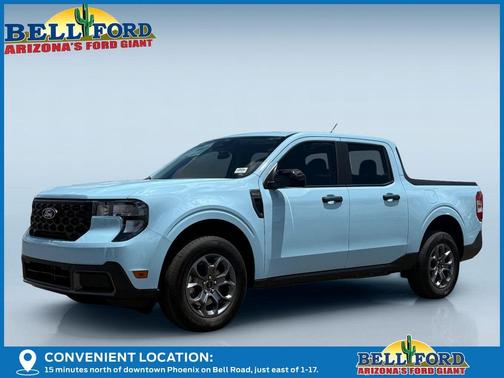 Blue 2026 Ford Maverick XLT
