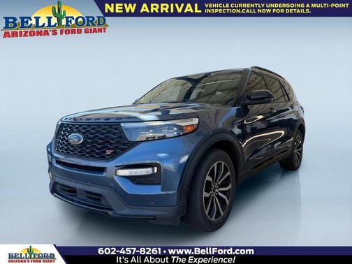 Blue Metallic 2020 Ford Explorer ST