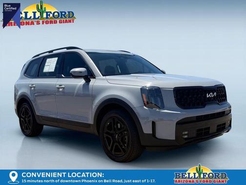 Gray 2024 Kia Telluride SX-Prestige X-Line