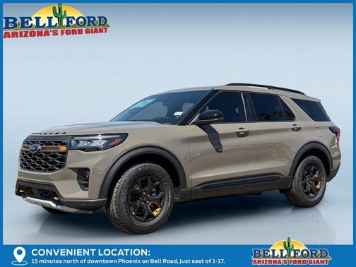 Gray 2026 Ford Explorer Tremor