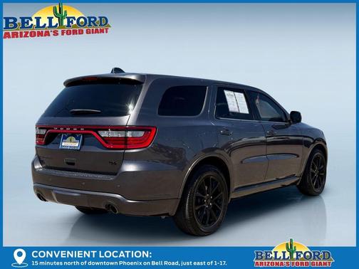 Granite Clearcoat Metallic 2017 Dodge Durango R/T
