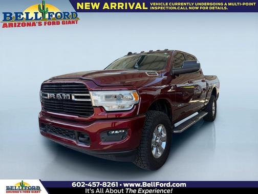 Red 2021 RAM 2500 Big Horn