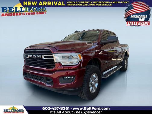 Red 2021 RAM 2500 Big Horn