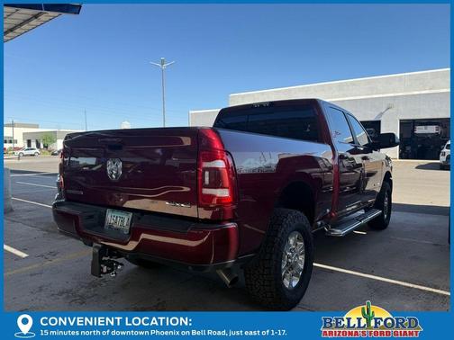 Red 2021 RAM 2500 Big Horn