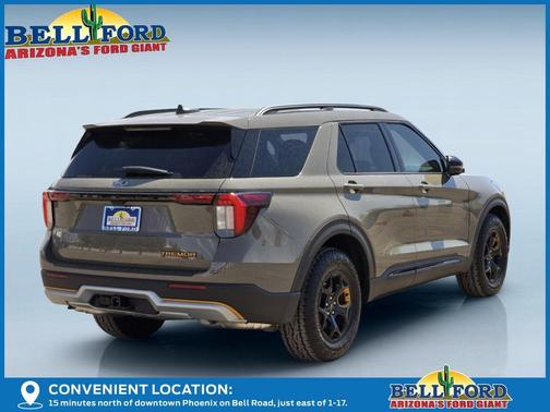 Gray 2026 Ford Explorer Tremor