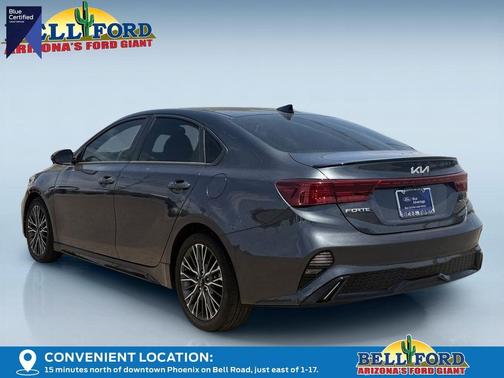 Gray 2023 Kia Forte GT-Line