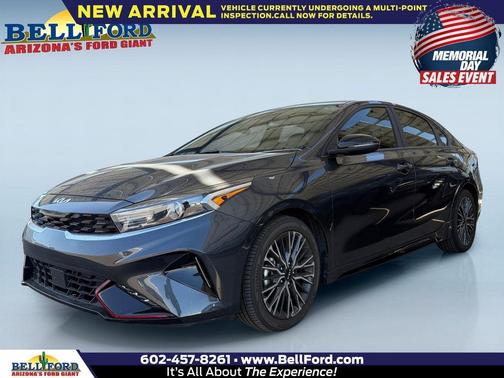 Gray 2023 Kia Forte GT-Line