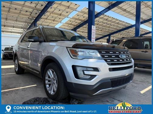 Ingot Silver 2017 Ford Explorer XLT