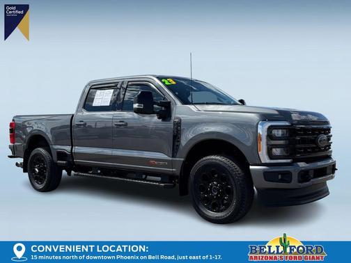 Carbonized Gray Metallic 2023 Ford F-350 Lariat Super Duty