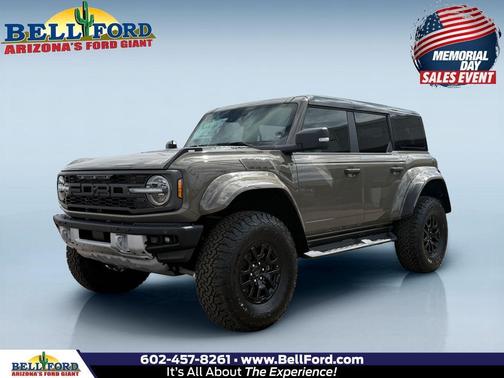 Gray 2026 Ford Bronco Raptor SUV