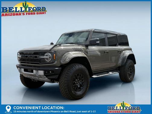 Gray 2026 Ford Bronco Raptor